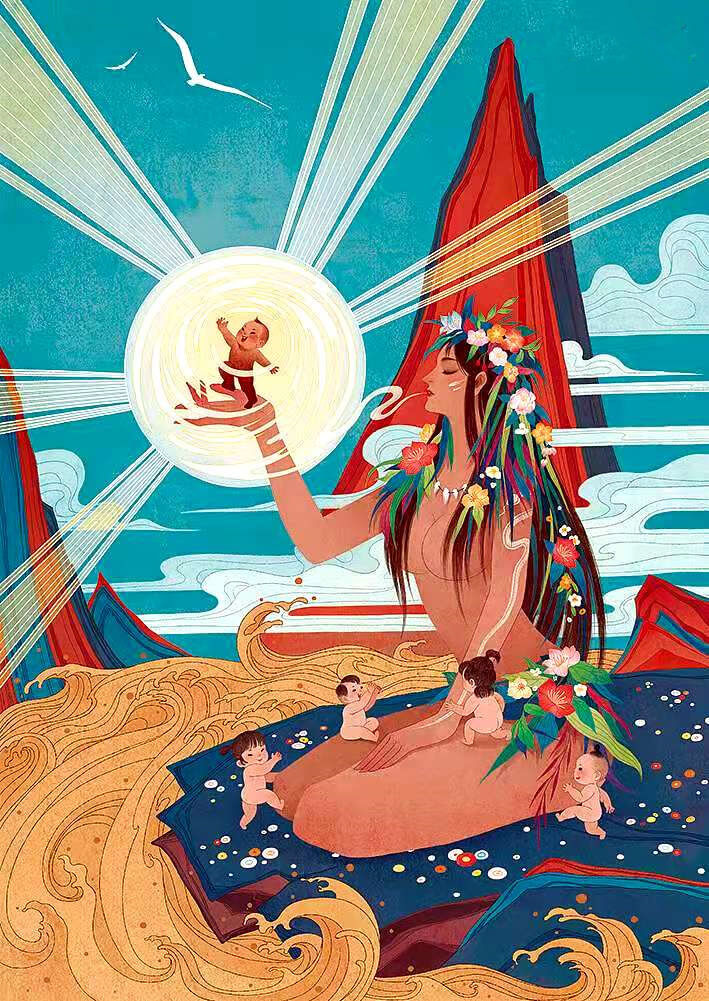 Nüwa Creating Human Beings