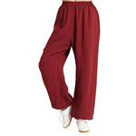 Unisex Linen Lantern Tai Chi Pants