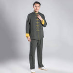 Unisex Linen Assorted Color Tai Chi Clothing Kung Fu Uniforms - Taikong Sky