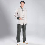 Unisex Linen Assorted Color Tai Chi Clothing Kung Fu Uniforms - Taikong Sky