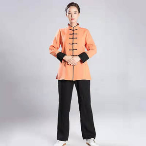 Unisex Linen Assorted Color Tai Chi Clothing Kung Fu Uniforms - Taikong Sky
