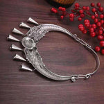 Dragon Elephant Peafowl Necklace Traditional Miao Ethnic Necklace-Taikongsky