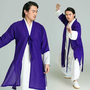 Men’s Gauze Linen Traditional Chinese Hanfu-Taikong Sky