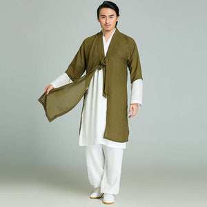 Men’s Gauze Linen Traditional Chinese Hanfu-Taikong Sky