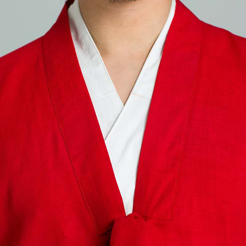 Men’s Gauze Linen Traditional Chinese Hanfu-Taikong Sky