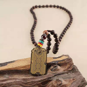 Namo Amitabha Bagua Pendant Necklace-Taikongsky