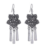 Plum Blossom Earrings Chinese Traditional Miao Ethnic Earrings-Taikongsky