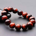 Spiritual Beads Red Tiger's Eye Bracelet-TaikongSky