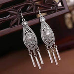 Totem Earrings Chinese Traditional Miao Ethnic Earrings-Taikongsky