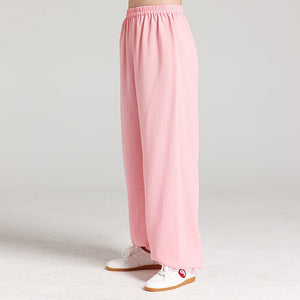 Unisex Linen Lantern Tai Chi Pants-Taikong Sky