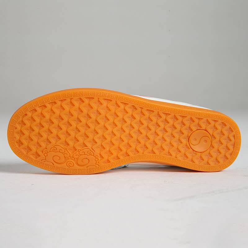 Unisex White Leather Tai Chi Shoes-Taikong Sky