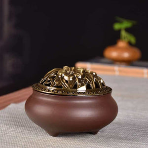 Vintage Ceramic Incense Burner Censer-Taikongsky