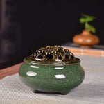 Vintage Ceramic Incense Burner Censer-Taikongsky