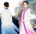 Women’s Gradient Color Traditional Chinese Hanfu-Taikong Sky