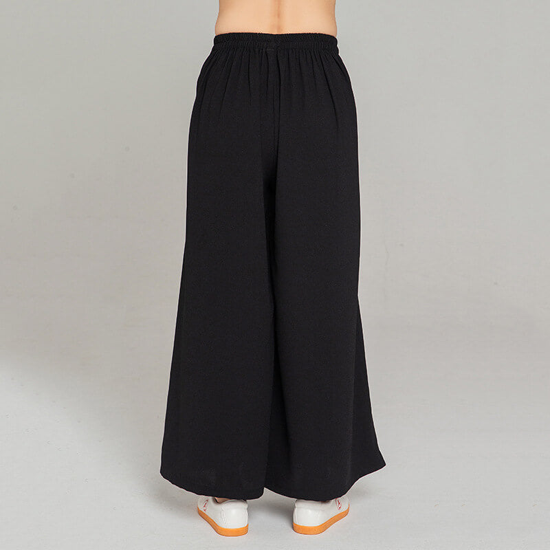 Women’s Martial Art Kung Fu Culottes-Taikong Sky