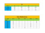 size chart-Taikong Sky