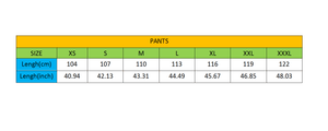 size chart-Taikong Sky