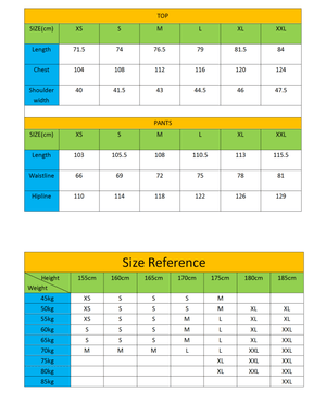 size chart-Taikong Sky