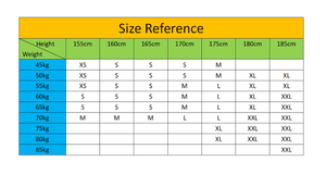 size chart-Taikong Sky