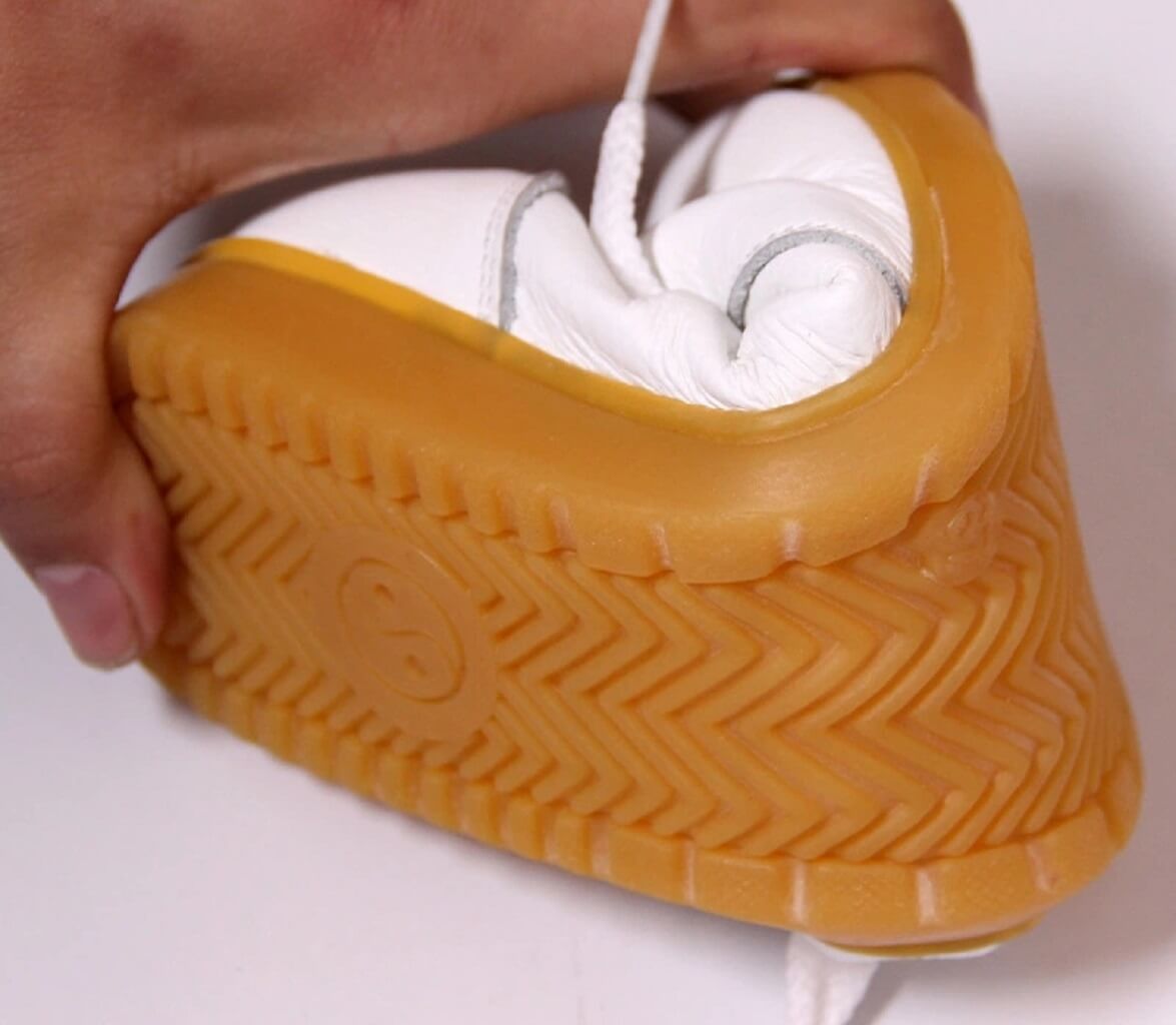 Men's Kung Fu Tai Chi Leather Shoes Breathable Anti-Slip,White - Taikong Sky